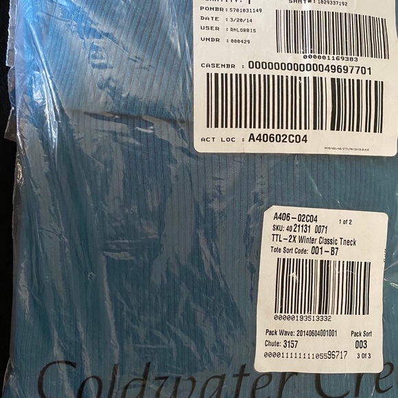 Coldwater Creek woman’s Turtleneck 2X 20-22 new - Picture 3 of 9